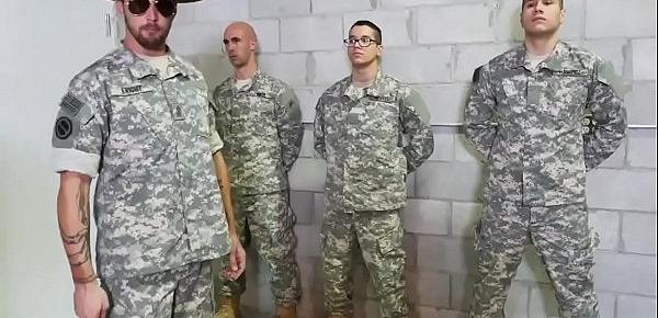  Army gay cum ass and movies of gay naked army men Good Anal Training